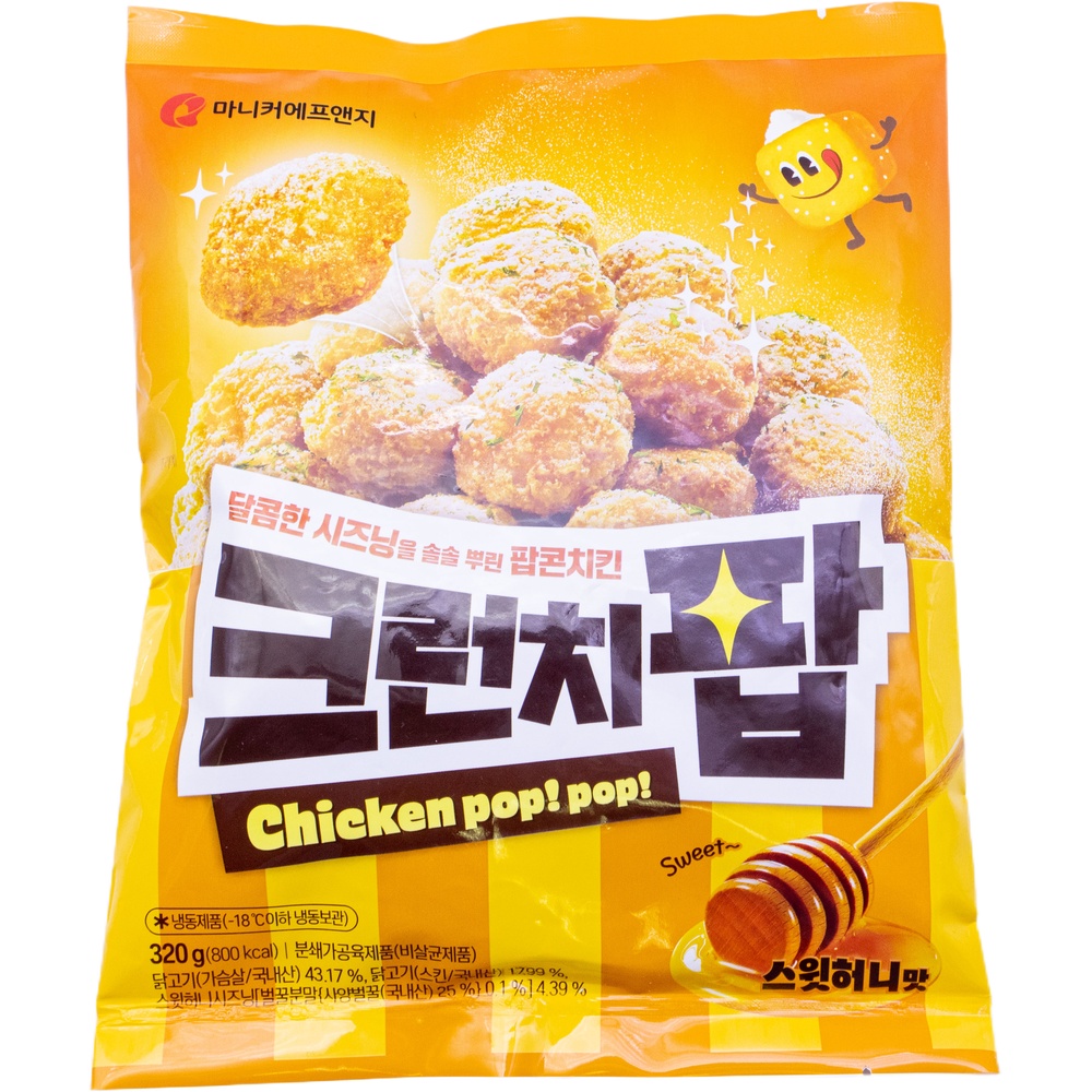 마니커에프앤지 크런치팝 스윗허니맛 320g