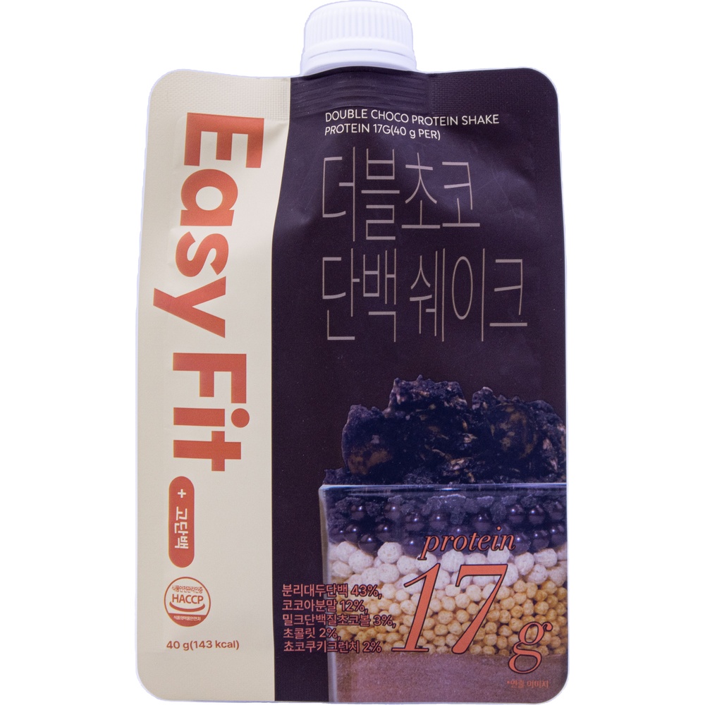 익스트림 이지핏 더블초코 단백 쉐이크 40g