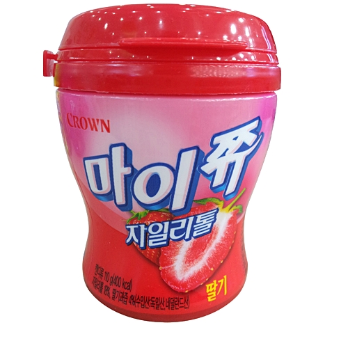 크라운 마이쮸 자일리톨 딸기 110g