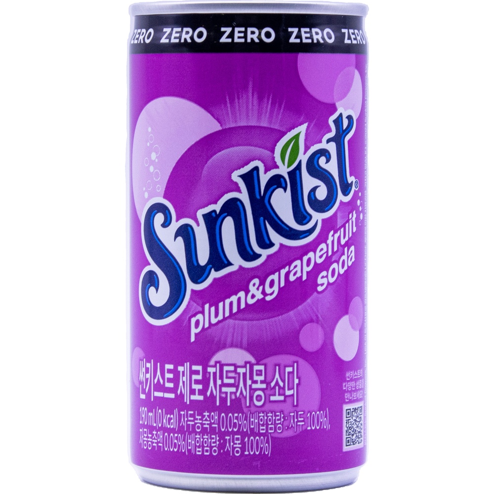 광동 제로 자두자몽 소다 190mL