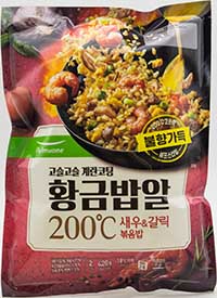 풀무원 황금밥알 새우&갈릭 볶음밥 420g