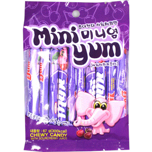 타야스 미니염 츄이캔디 사워체리맛 67g