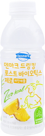 동원 덴마크 드링킹 포스트 바이오틱스 제로 파인애플 500mL