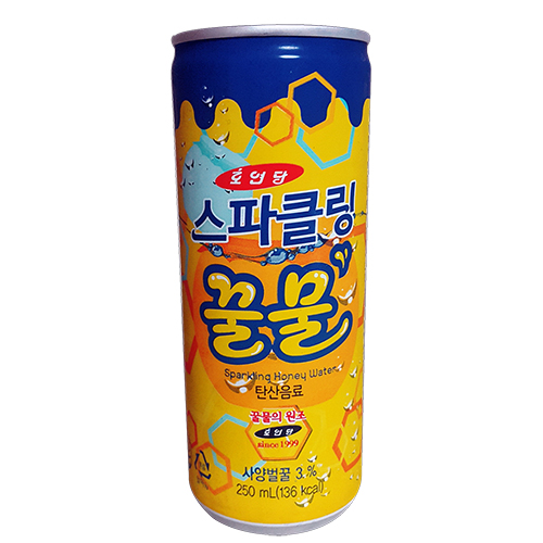 호연당 스파클링 꿀물 탄산음료 250ml
