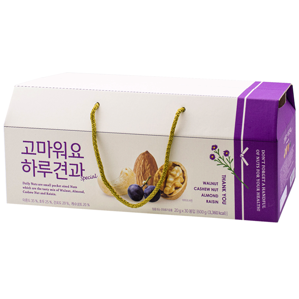 선명농수산 고마워요 하루견과 스페셜 20g