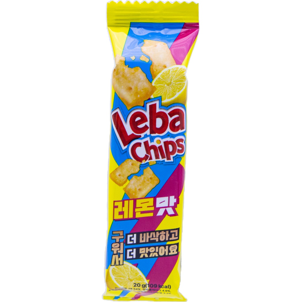 레바칩스 레몬맛 20g