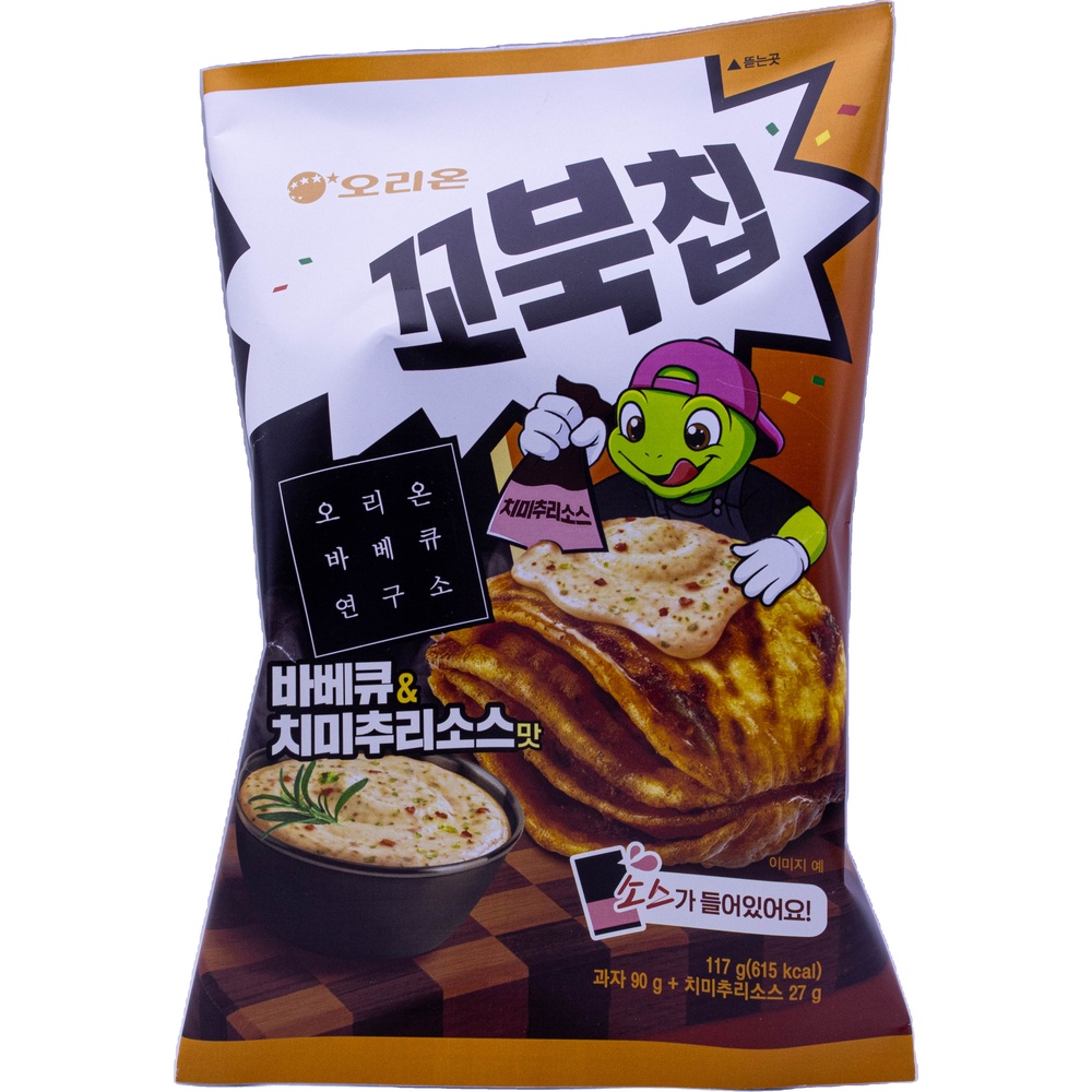 오리온 꼬북칩 바베큐 치미추리소스맛 117g