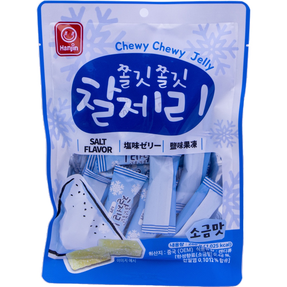 한진 쫄깃쫄깃 찰제리 소금맛 260g