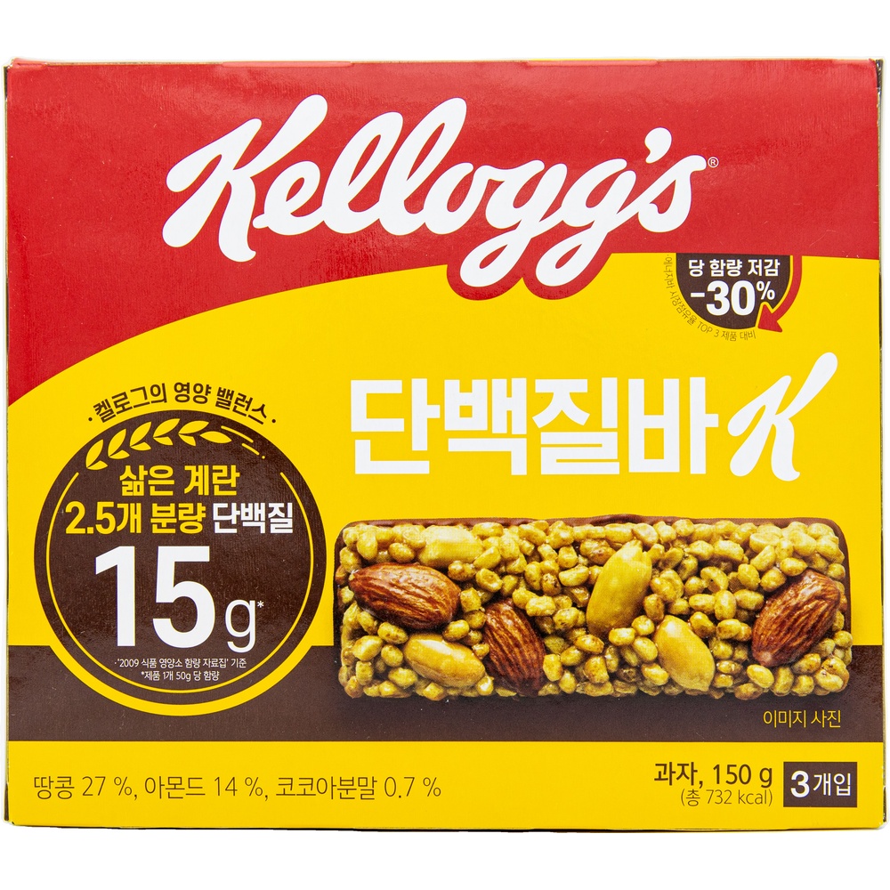 켈로그 단백질바K 50g