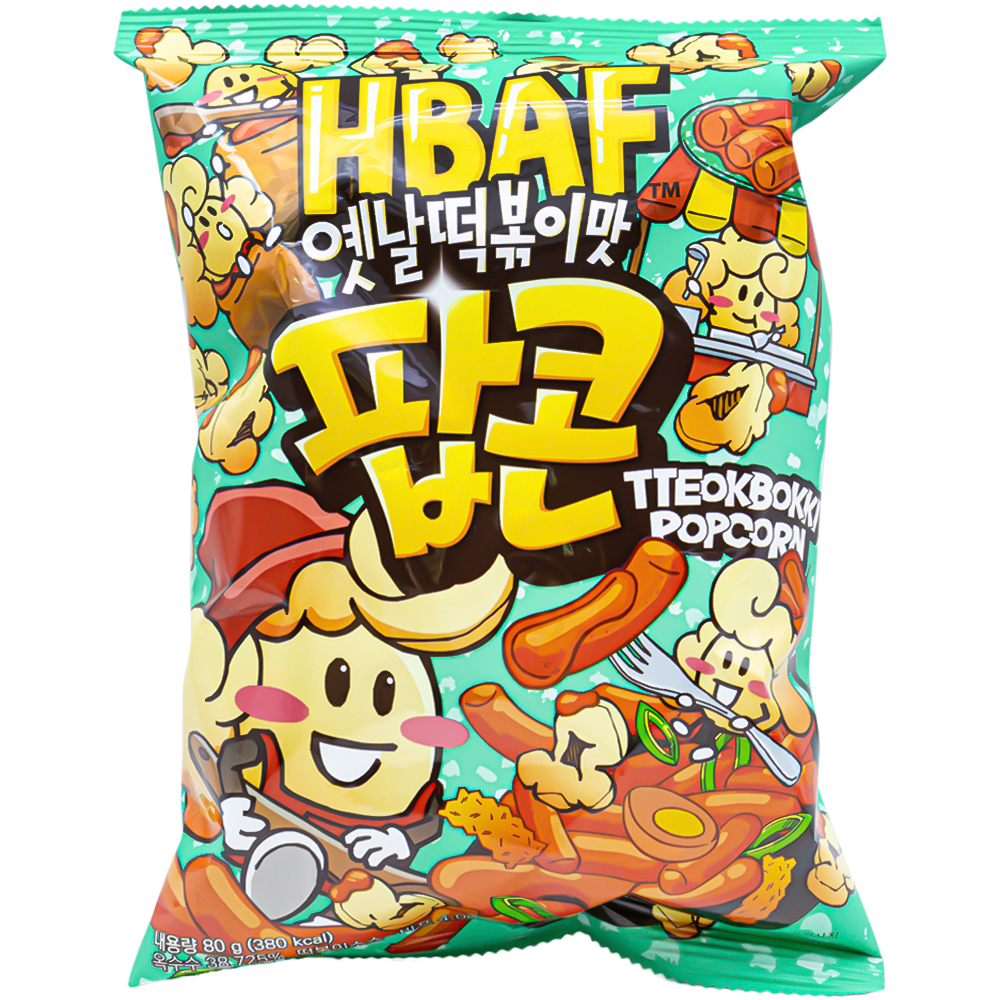 바프 옛날떡볶이맛 팝콘 80g