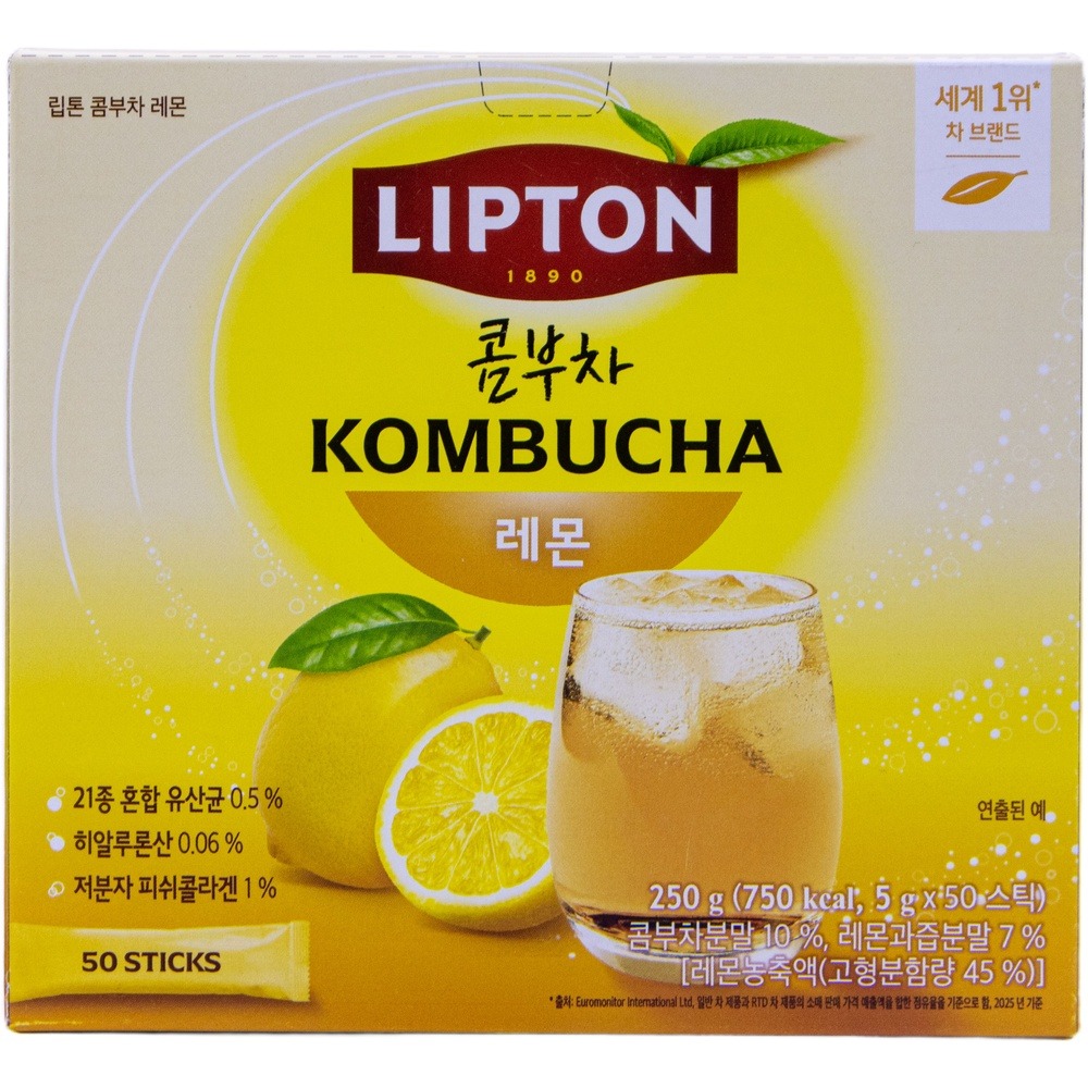 립톤 콤부차 레몬 5g