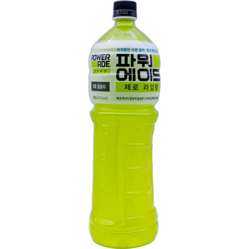 코카콜라 파워에이드 제로 라임향 1.5L