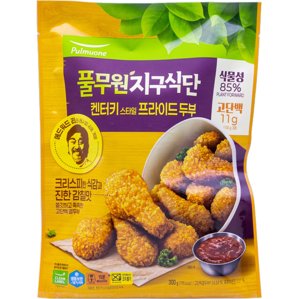 풀무원 지구식단 켄터키 스타일 프라이드 두부 300g