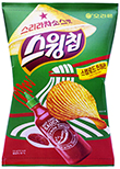 오리온 스윙칩 스리라차소스맛 124g