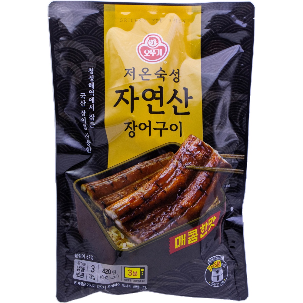 오뚜기 저온숙성 자연산 장어구이 매콤한맛 140g