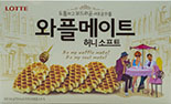 롯데 와플메이트 허니소프트 144g