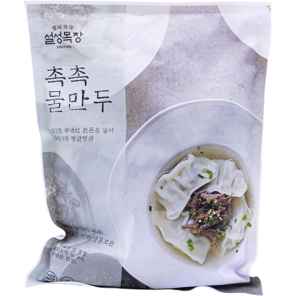 설성목장 촉촉 물만두 400g