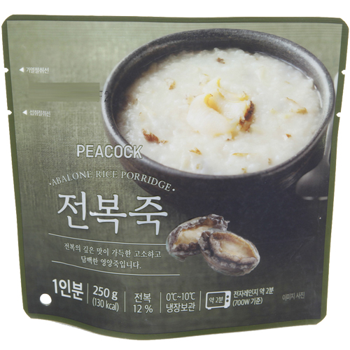 피코크 전복죽 250g