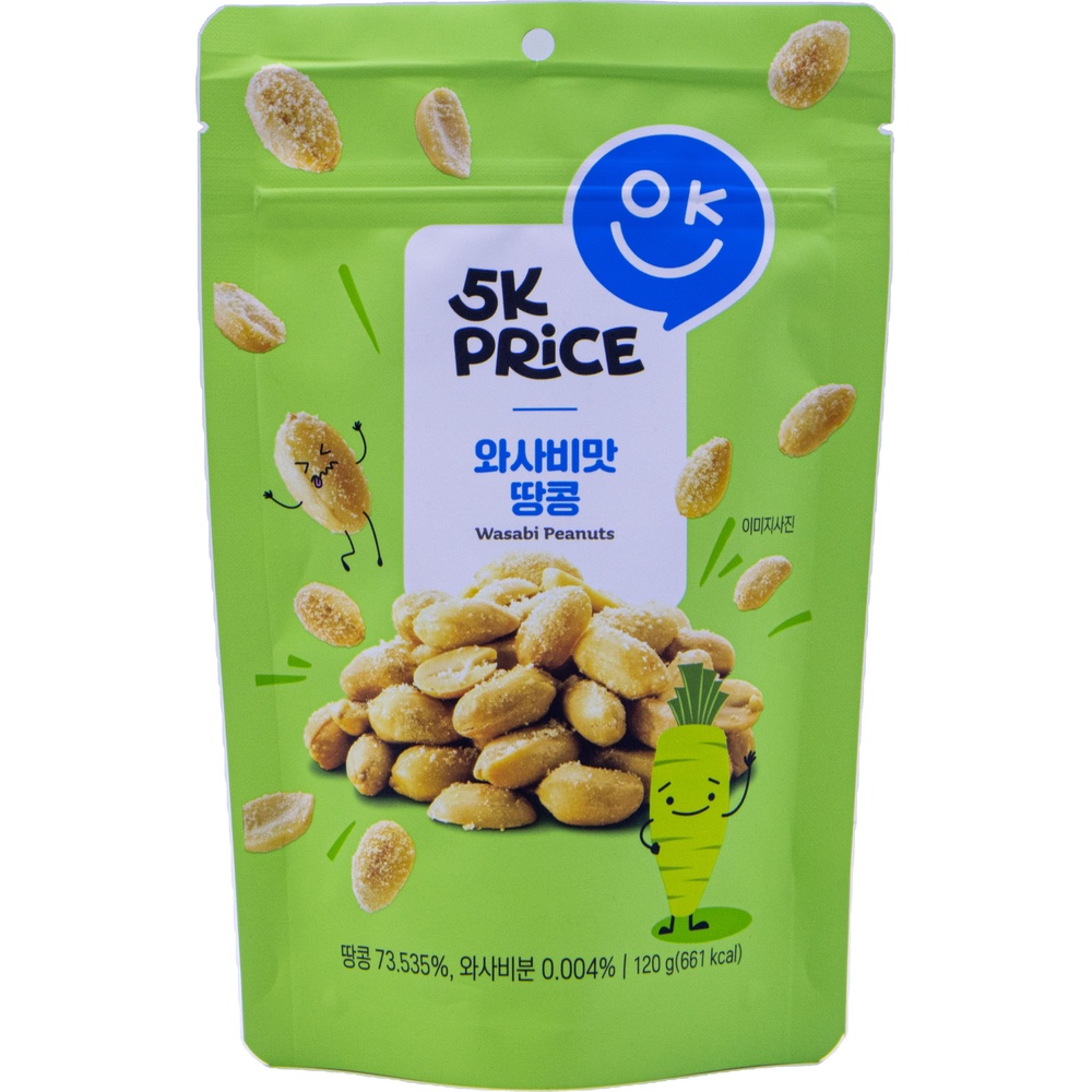 이마트 오케이프라이스 와사비맛 땅콩 120g
