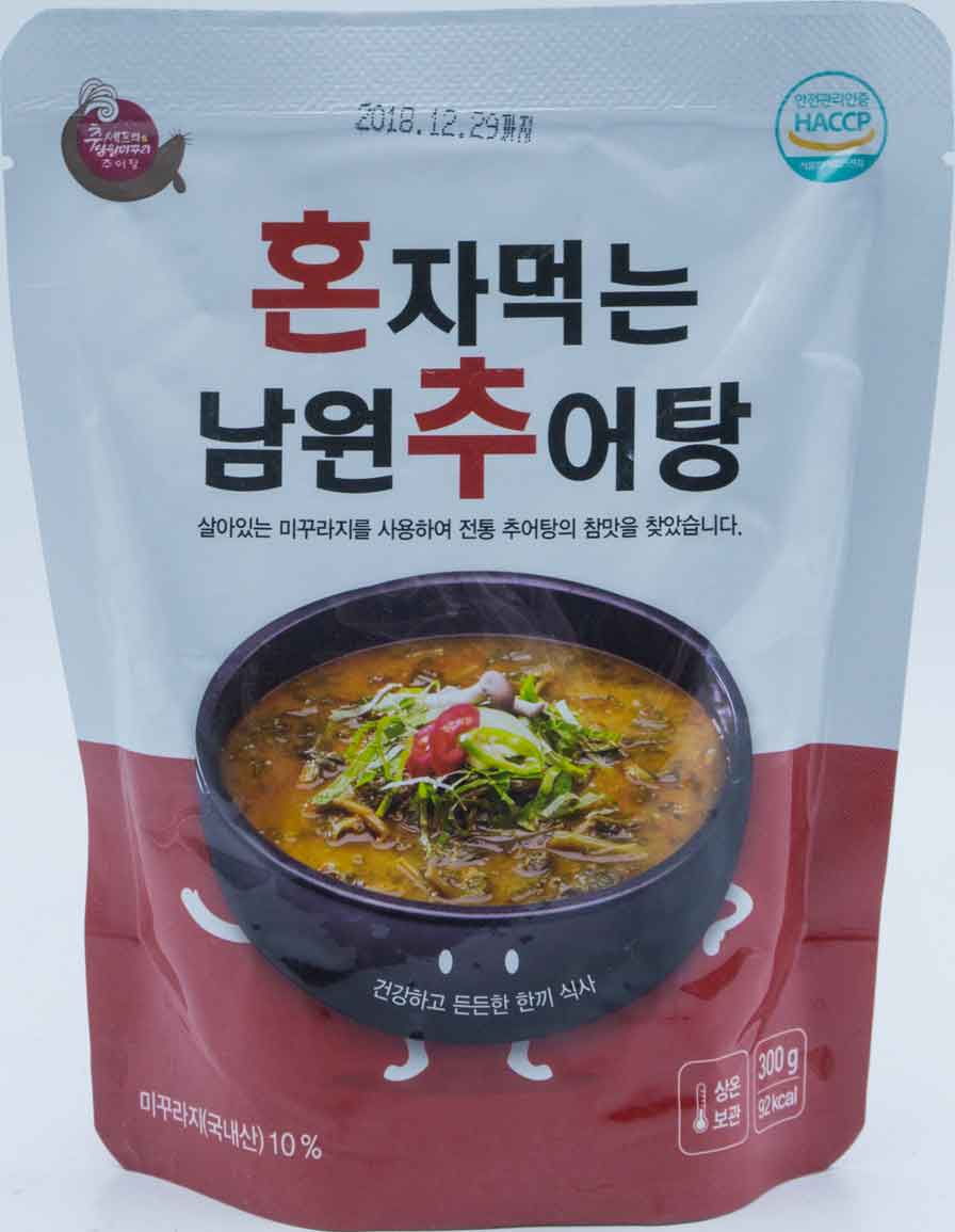 추셰프 혼자먹는 남원추어탕 300g