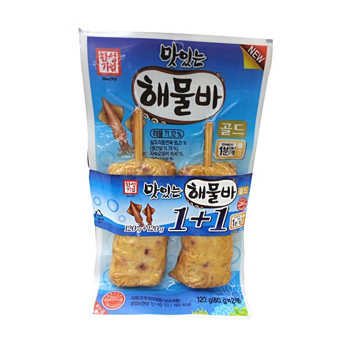 한성 맛있는 해물바 120g