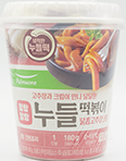 풀무원 말랑말랑 누들떡볶이 달콤고추장크림 180g