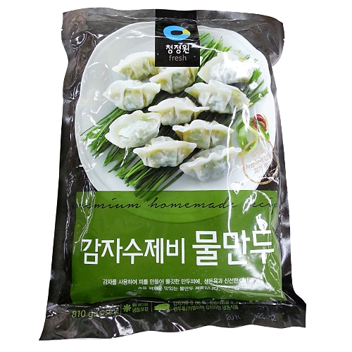 청정원 감자수제비 물만두 810g