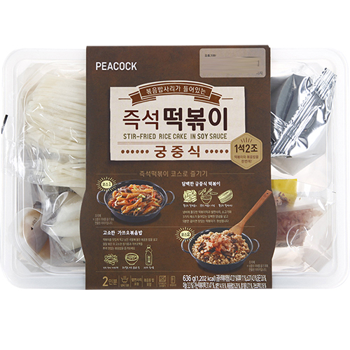 피코크 즉석떡볶이 궁중식 636g