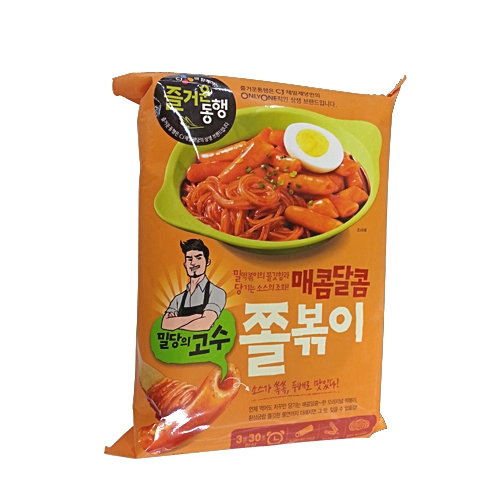 CJ 즐거운동행 밀당의고수 매콤달콤 쫄볶이 470g