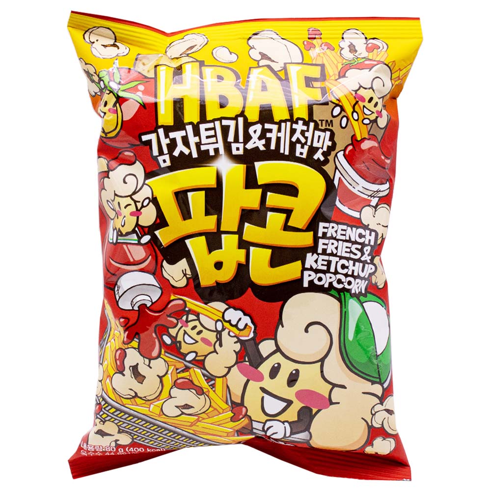 바프 감자튀김&케첩맛 팝콘 80g