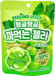 탱글탱글 까먹는 젤리 청포도맛 40g