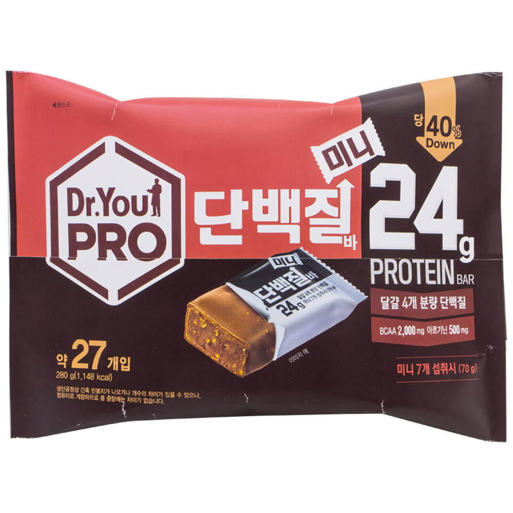 오리온 닥터유 프로 단백질바 미니 10g