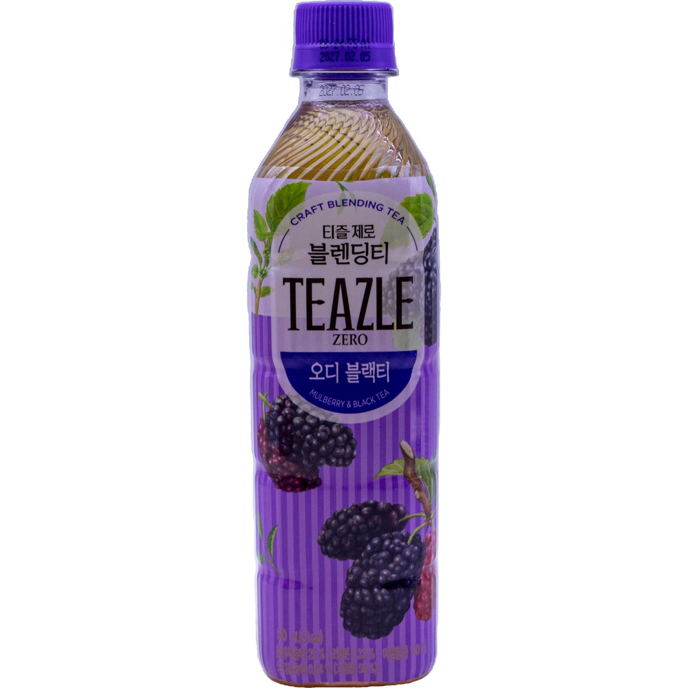 웅진 티즐제로 블렌딩티 오디 블랙티 500mL