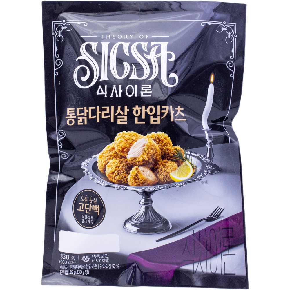 롯데 식사이론 통닭다리살 한입카츠 330g