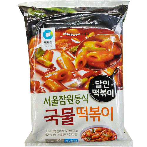 청정원 달인떡볶이 국물떡볶이 422g