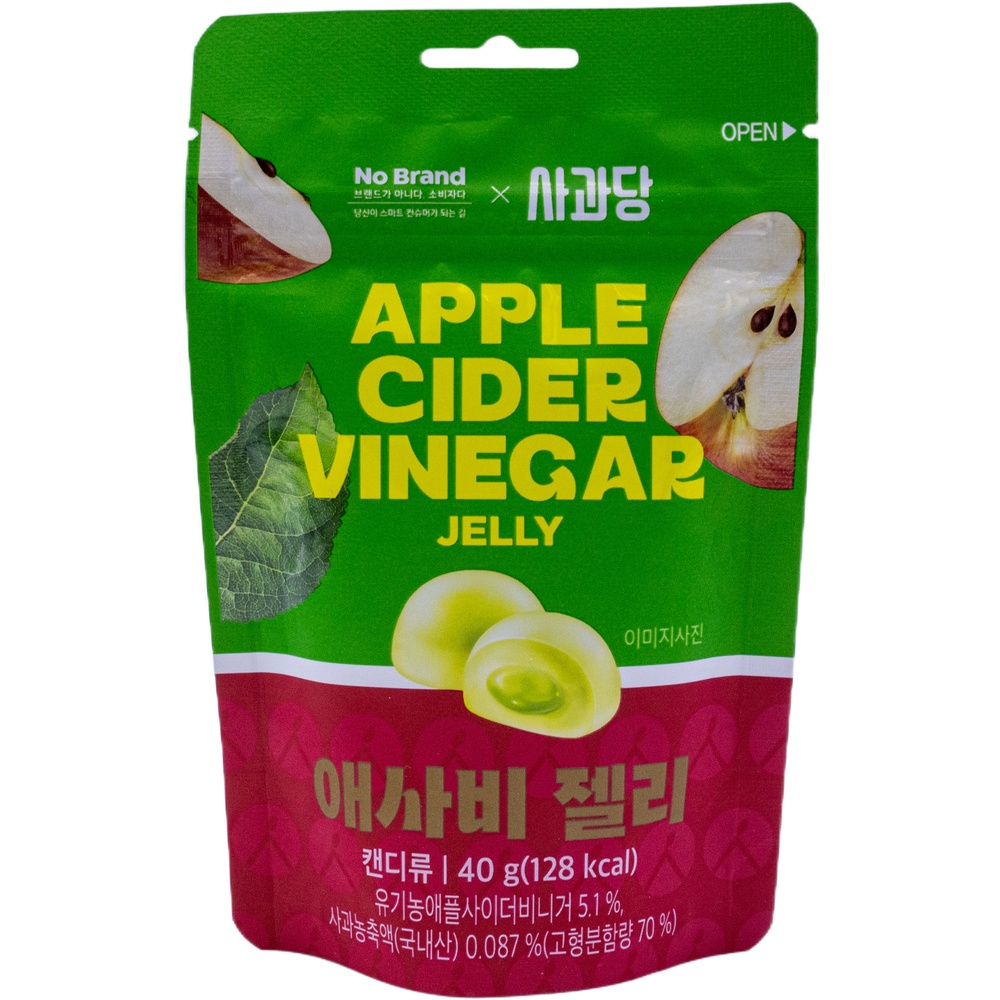 노브랜드 사과당 애사비 젤리 40g