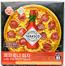 오뚜기 타바스코 페퍼로니 피자 395g