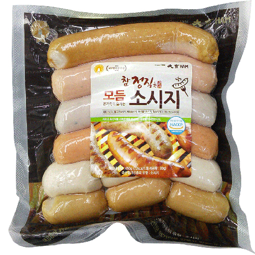 대경햄 참 정직한 모듬소시지 450g