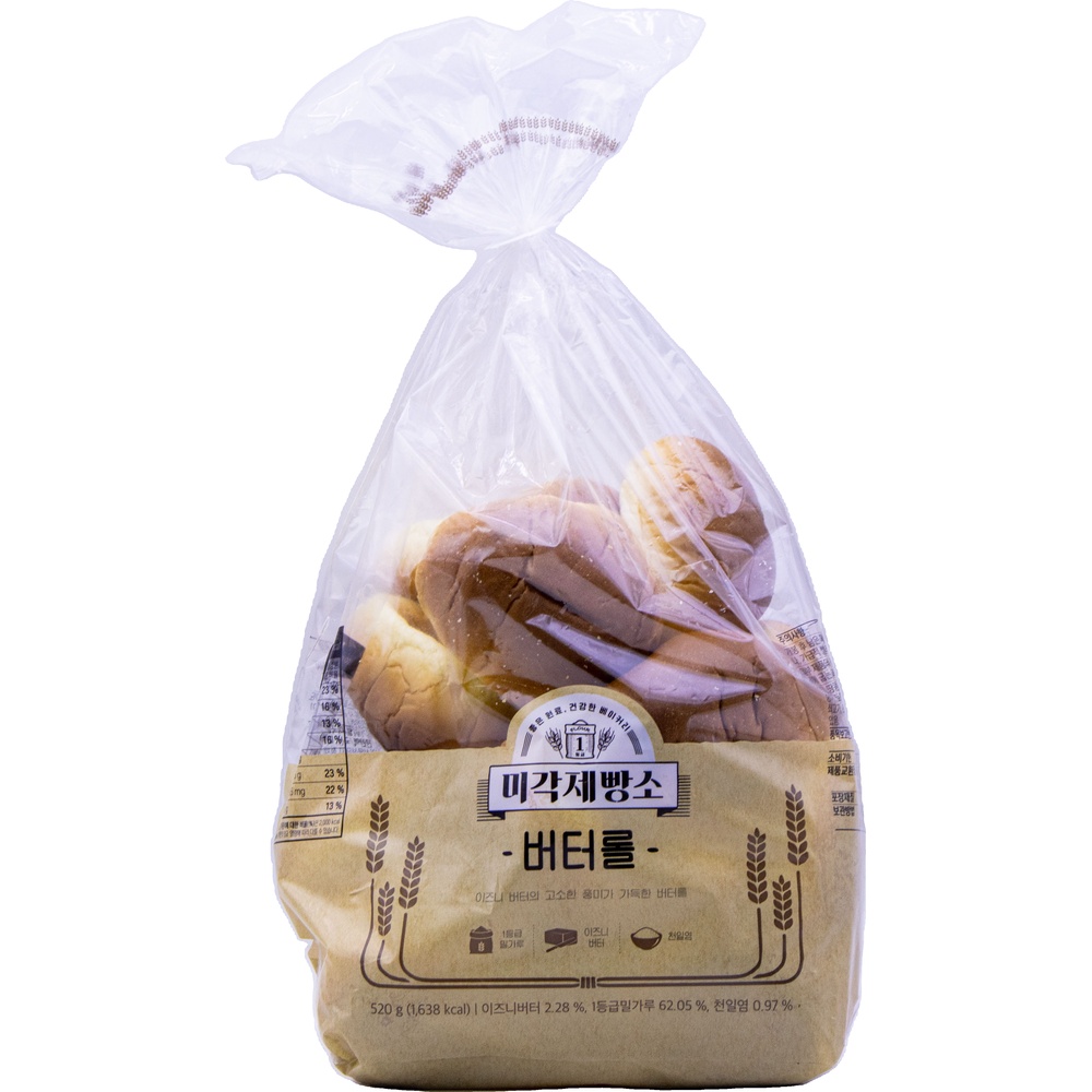 삼립 미각제빵소 버터롤 520g