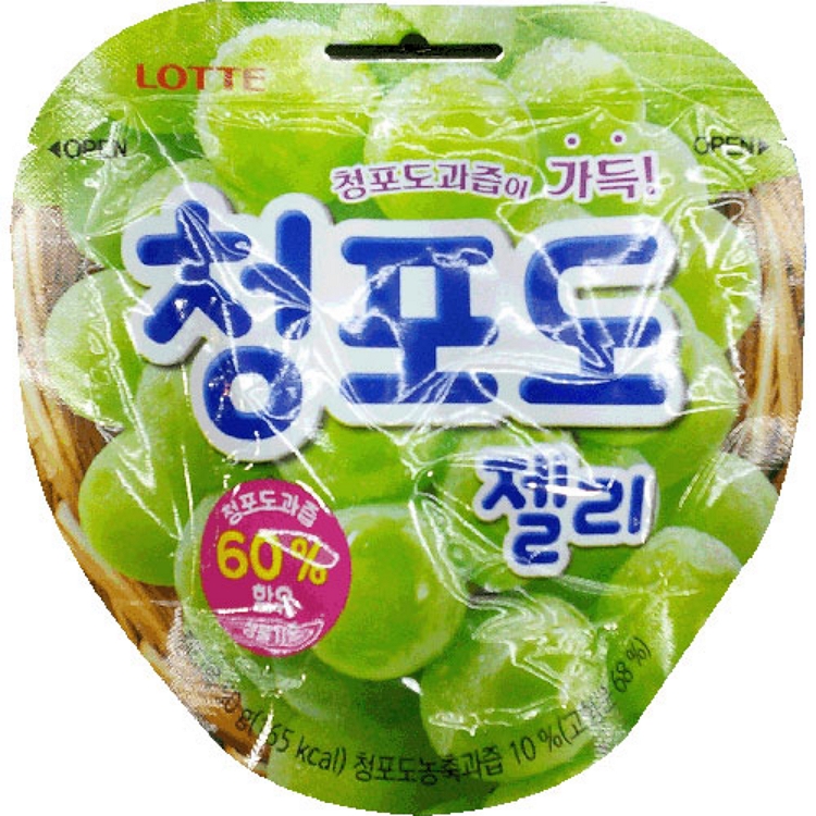 롯데 청포도젤리 50g