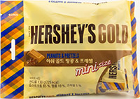 롯데 허쉬 골드 땅콩&프레첼 130g