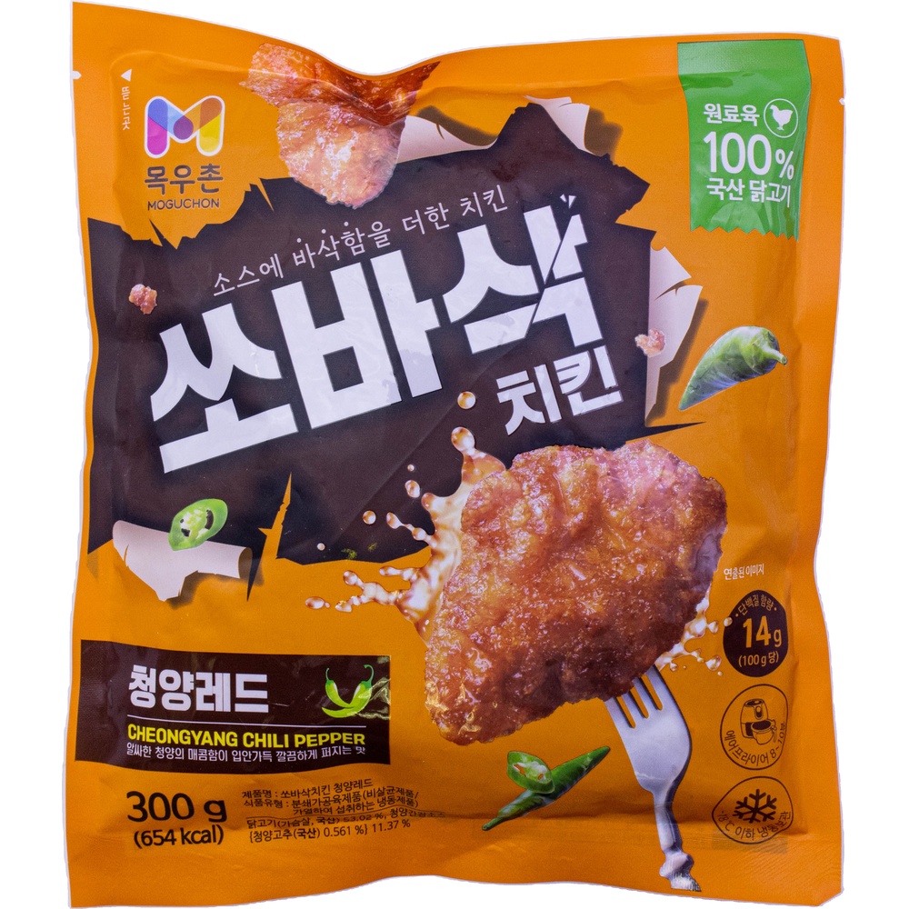 농협 목우촌 쏘바삭치킨 청양레드 300g