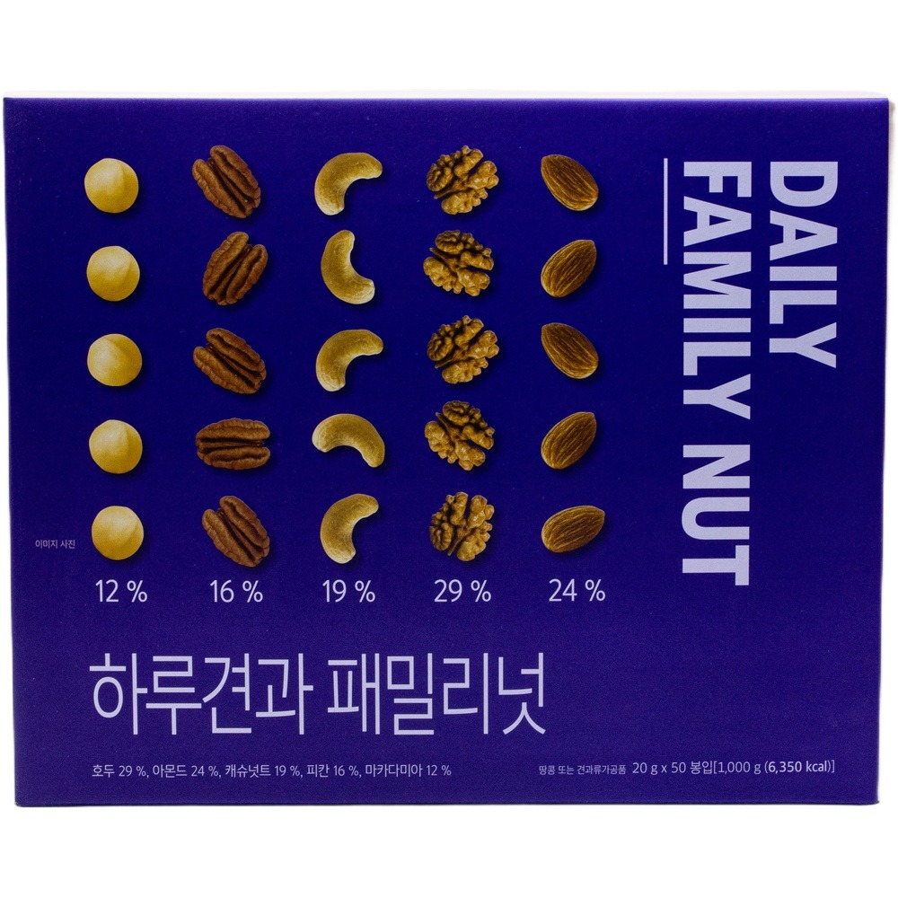 선명농수산 하루견과 패밀리넛 20g
