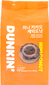 던킨 미니 카카오 케익도넛 290g