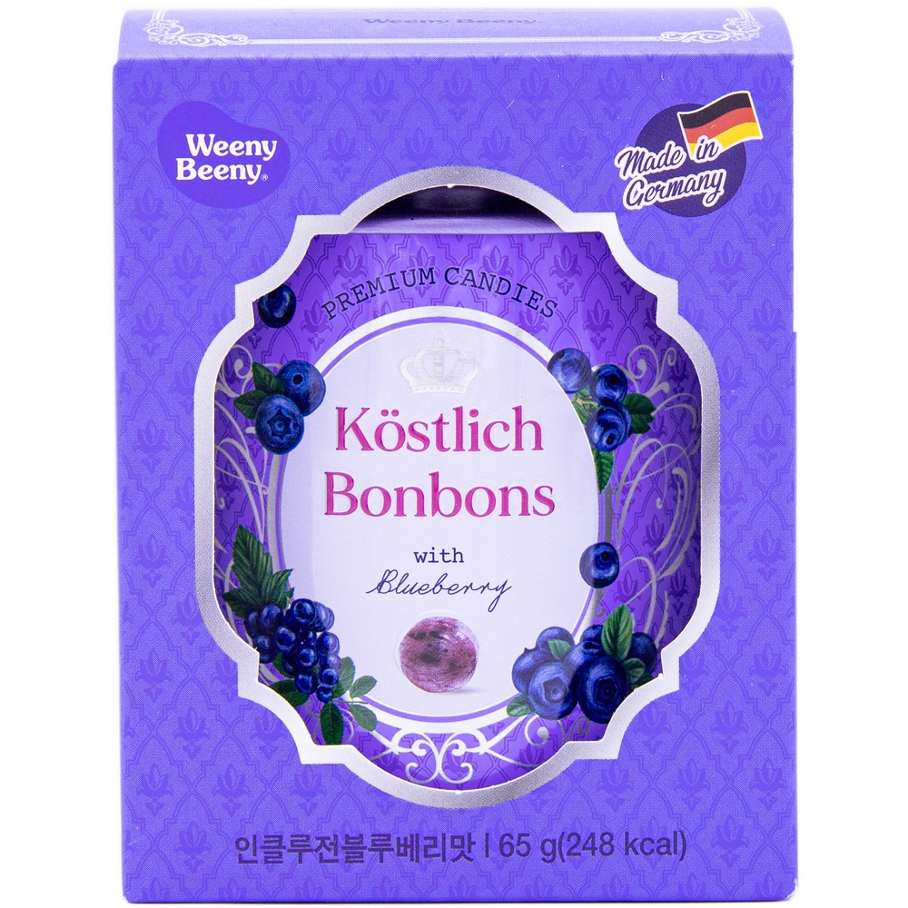 위니비니 퀘스틀리히봉봉 인클루전블루베리맛 65g