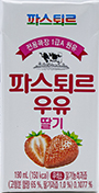 롯데푸드 파스퇴르 우유 딸기 190ml