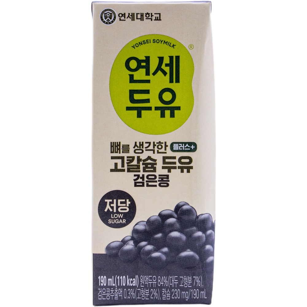 연세두유 뼈를 생각한 고칼슘 두유 검은콩 190mL