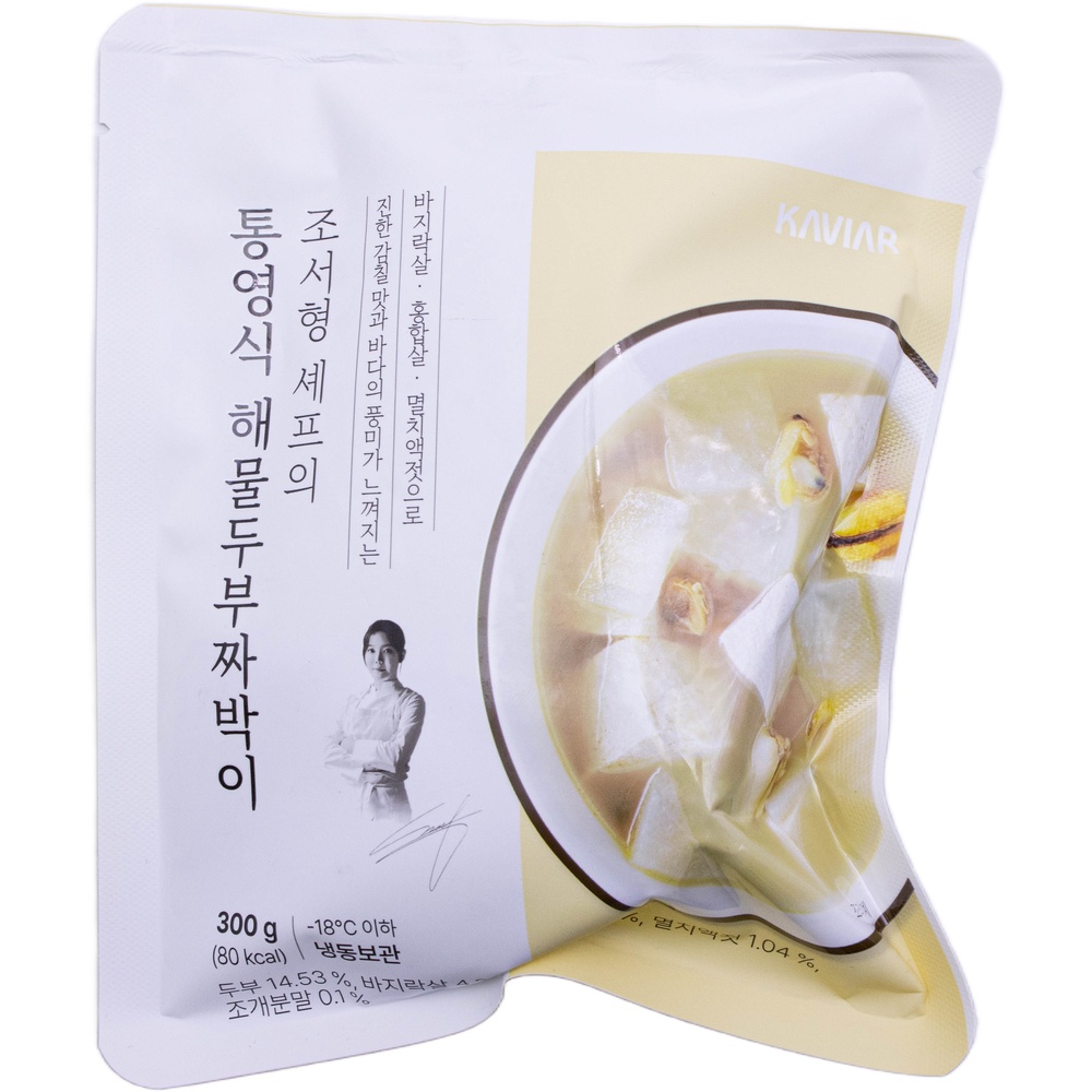 캐비아 조서형 셰프의 통영식 해물두부짜박이 300g