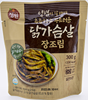 정원식품 양념이 잘 배여 촉촉하고 부드러운 닭가슴살 장조림 300g