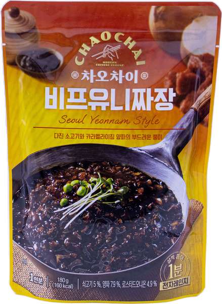 샘표 차오차이 비프유니짜장 180g